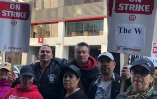 Marriott Hotel Strike