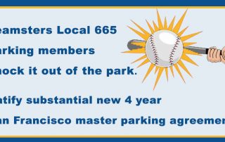 Ratification of new master parking agreement